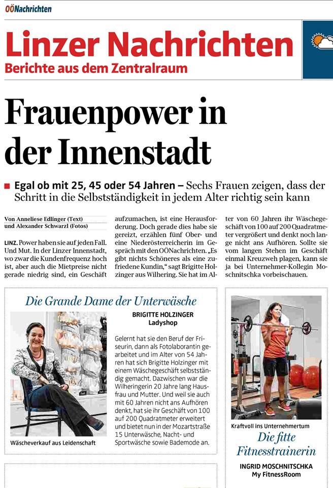 Frauenpower in der Linzer Innenstadt