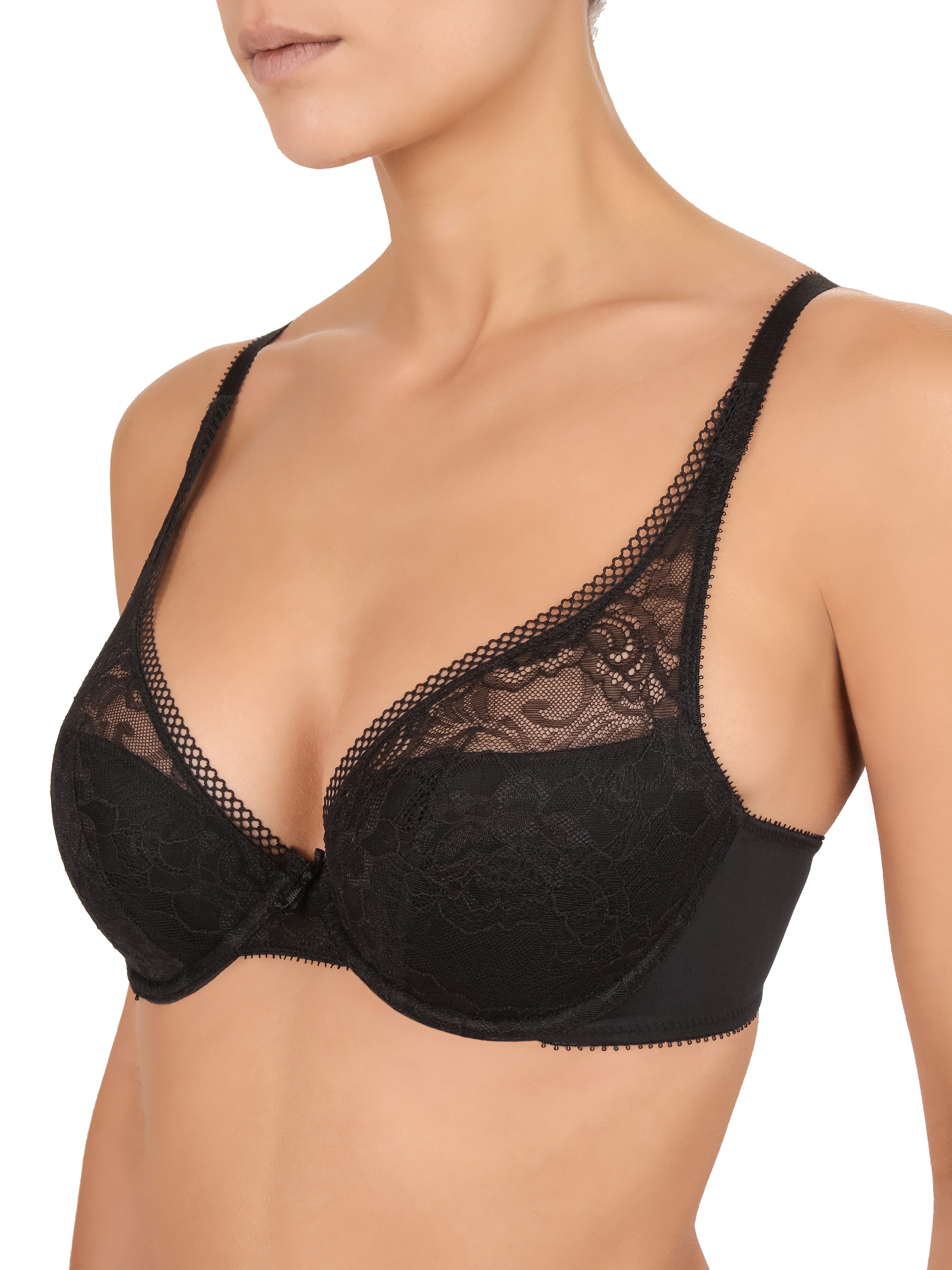 Felina-Conturelle-Secret Garden, Schalen-BH, Plunge-Bra